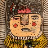 Painting titled "Quarantine. Day 55." by Pavel Kuragin, Original Artwork, Acrylic