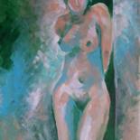 Peinture intitulée "oui, non..." par Anne-Frédérique Ferret, Œuvre d'art originale, Huile