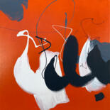 제목이 "Untitled 21-101"인 미술작품 Franck Chambrun로, 원작, 아크릴
