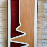 Скульптура под названием "Cèdre du Liban et S…" - Olhā • Wood Art, Подлинное произведение искусства, Дерево