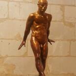 Sculpture intitulée "Autodafé I" par Eva Czaplicki, Œuvre d'art originale, Argile