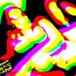Digital Arts titled "In Your HACKD BRAIN…" by Hackdbrain, Original Artwork, 2D Digital Work Mounted on Plexiglass