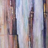 Pintura titulada "Angel Falls" por Marcia G Connell, Obra de arte original, Acrílico