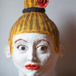 "Lydia" başlıklı Heykel Elena Uljancic tarafından, Orijinal sanat, Seramik