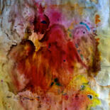 Peinture intitulée "EXODE" par Jeannette Allary, Œuvre d'art originale, Huile