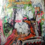 Schilderij getiteld "CHILDHOOD IV" door Sonja Brzak, Origineel Kunstwerk, Olie