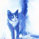 Pintura titulada "Ease" por Alyona Masterkova, Obra de arte original, Acuarela