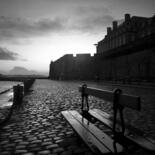 Photography titled "Saint Malo" by Nicolas Dalaudier, Original Artwork, Digital Photography Mounted on Wood Stretcher frame