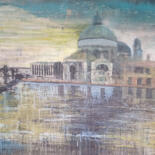 Ζωγραφική με τίτλο "Liquid Venice" από Giuseppe Valia, Αυθεντικά έργα τέχνης, Λάδι