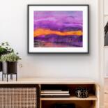 Work presented framed