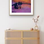 Work presented framed
