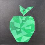 Malerei mit dem Titel "Choose Fruit" von Astrid Berger, Original-Kunstwerk, Acryl Auf Keilrahmen aus Holz montiert
