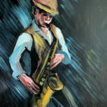 Steps of the making of the work