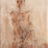 Painting titled "the breeze on the i…" by Rupert Cefai, Original Artwork, Oil Mounted on Wood Panel