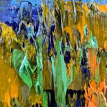 Artwork's surface or texture