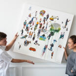 Artwork in situation