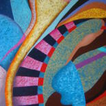 Artwork's surface or texture