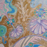 Steps of the making of the work