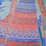 Steps of the making of the work