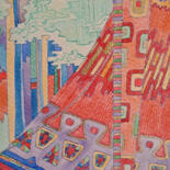 Steps of the making of the work