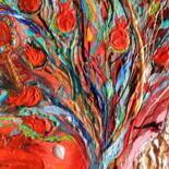 Artwork's surface or texture