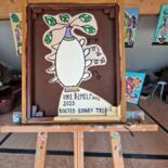 Back of the work