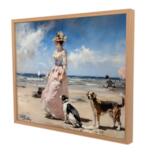 Work presented framed