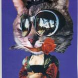 Painting titled "Collage on paper. E…" by Ekaterina Shytova, Original Artwork, Collages