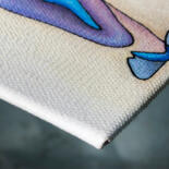 Artwork's surface or texture