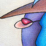 Artwork's surface or texture