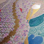 Steps of the making of the work