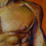 Peinture intitulée "Artist" par Nathalia Chipilova, Œuvre d'art originale, Huile