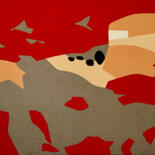 "Territoire 8" başlıklı Tablo Clara Ramirez Katz tarafından, Orijinal sanat, Petrol Ahşap Sedye çerçevesi üzerine monte edil…