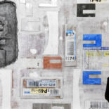 Artwork's surface or texture