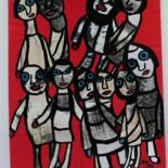 "Toute beauté est si…" başlıklı Kolaj Adam Nidzgorski tarafından, Orijinal sanat, Kolaj Karton üzerine monte edilmiş