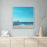 Work presented framed
