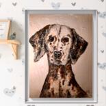Work presented framed