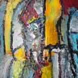 Artwork's surface or texture