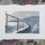 Pintura titulada "Down the Shore" por Donald Mcleman, Obra de arte original, Acrílico Montado en Panel de madera