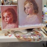 Steps of the making of the work