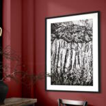 Work presented framed