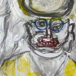 绘画 标题为“The Man The World H…” 由Susanne Caecilie Walther, 原创艺术品, 丙烯