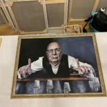 Work presented framed