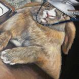 Artwork's surface or texture