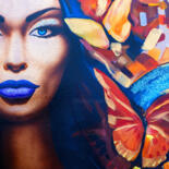 Artwork's surface or texture