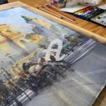 Этапы изготовления работы
