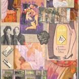 Collages intitulée "Good Old-Fashioned" par Kat Shevchenko, Œuvre d'art originale, Collages