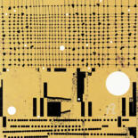 Collagen mit dem Titel "Now Complete 2." von Petr Strnad, Original-Kunstwerk, Collagen