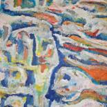 Artwork's surface or texture