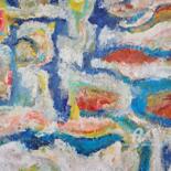 Artwork's surface or texture